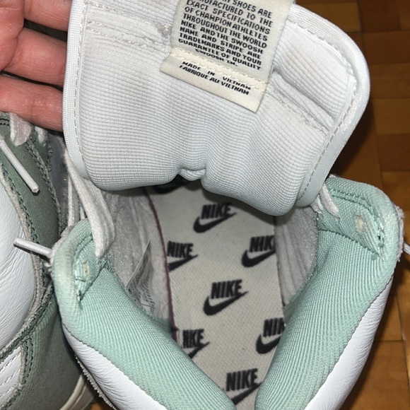 Nike Dunk High green denim - Picture 5 of 5